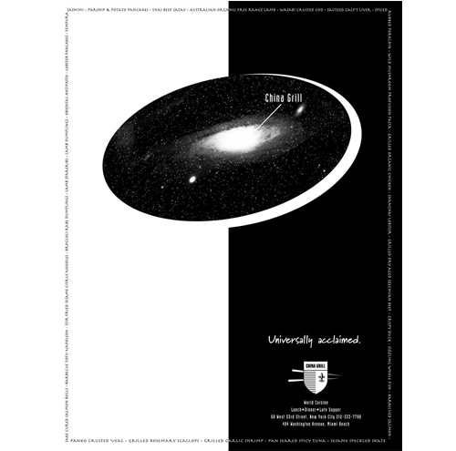 China Grill - Universally Acclaimed