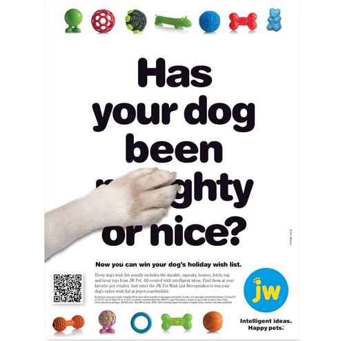 JW Pet - Naughty Christmas Ad