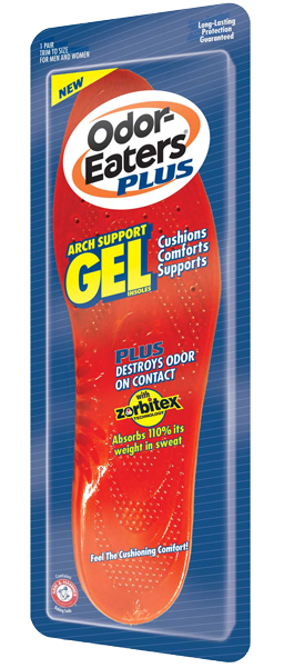 Odor Eaters Gel Package